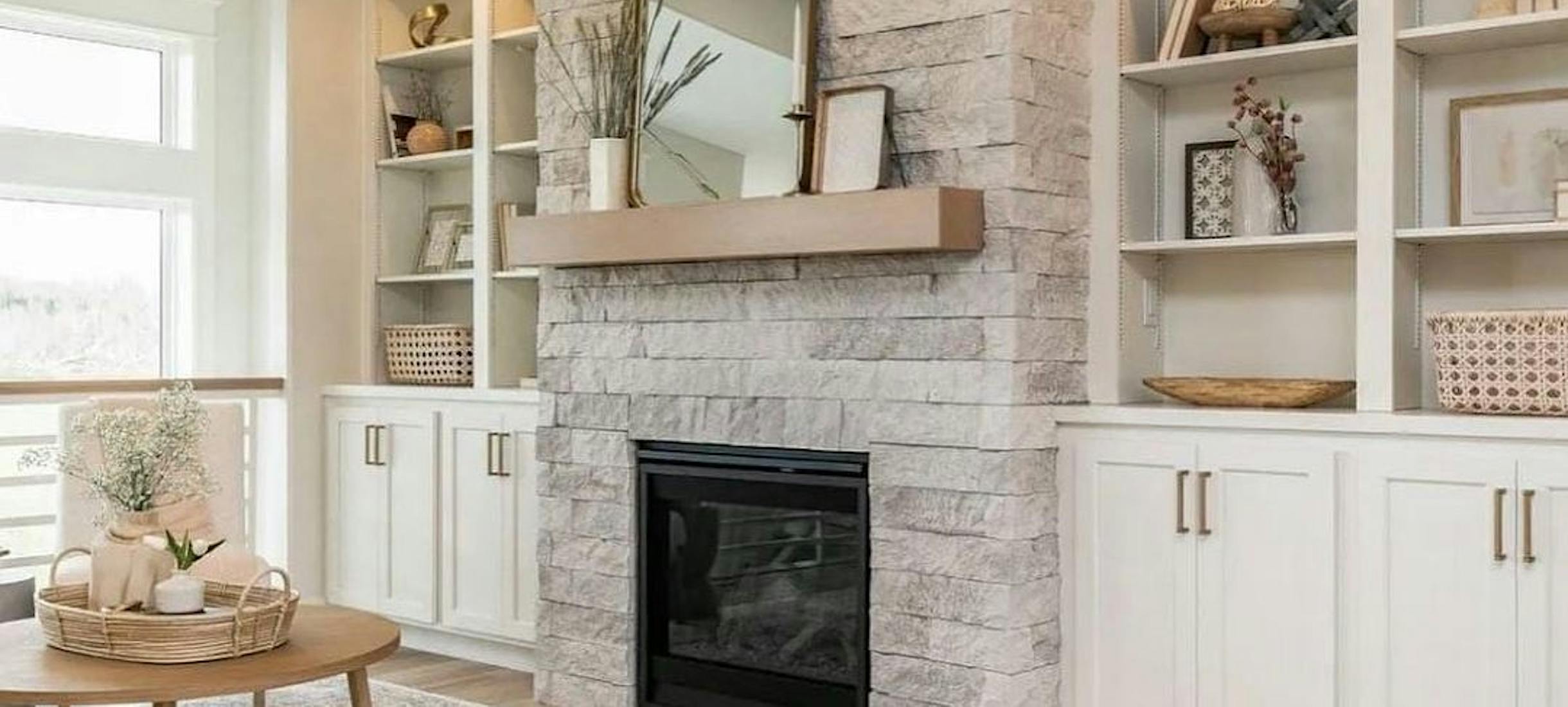 14 Unique Stone Fireplace Designs for Modern Homes